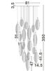 Riippuvalaisin LED 44W