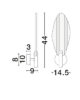 Wall light LED 3W
