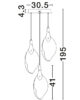 Riippuvalaisin LED 10W