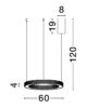 Riippuvalaisin LED 60W
