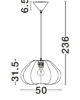 Rippuv laevalgusti E27