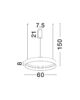 Rippuv laevalgusti LED 48W