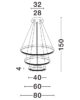 Подвесной светильник LED 112W